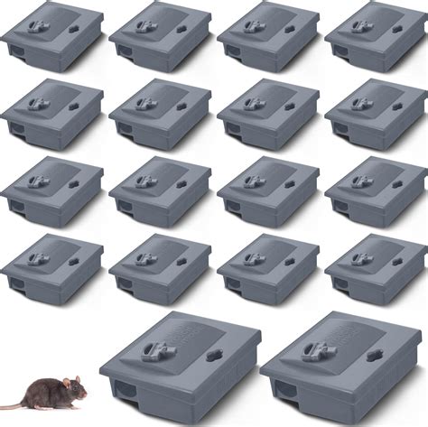 metal mouse bait box|outdoor mouse bait boxes.